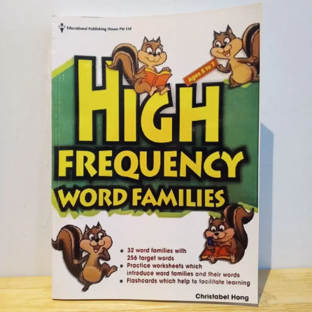 EPH High Frequency Word Families (Age: 5 to 7)