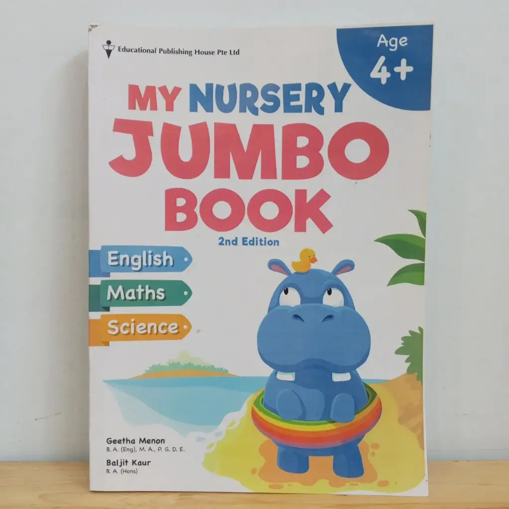 EPH My Nursery Jumbo Book (Age: 4+) (English, Maths, Science)