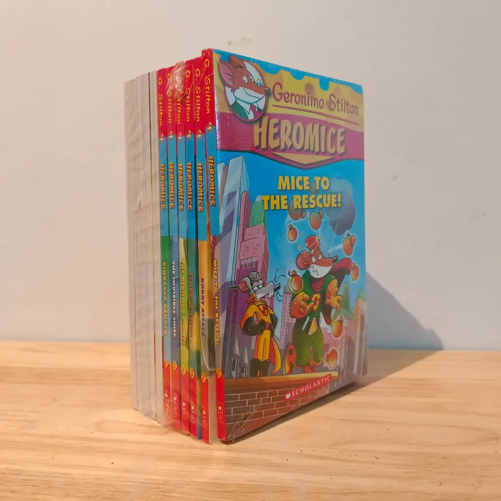 [Geronimo Stilton] G. Stilton: Heromice (11 Books Set)