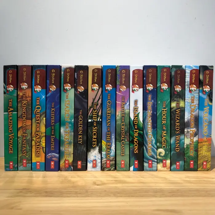 Geronimo Stilton: The Kingdom of Fantasy (15 Books Set)