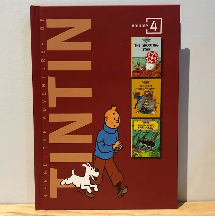 The Adventures Of TinTin Volume 4: THE SHOOTING STAR, THE SECRET OF THE UNICORN, RED RACKHAM'S TREASURE (By Julien Lepaux)