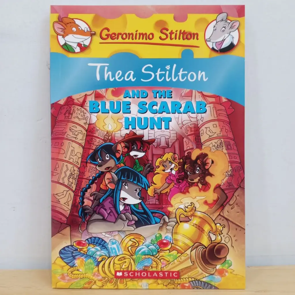 Thea Stilton: And the Blue Scarab Hunt