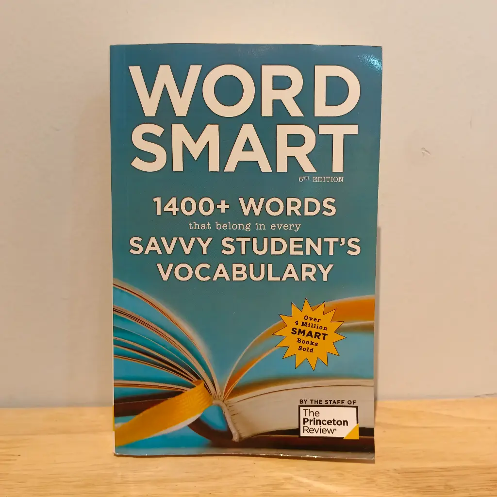 Word Smart, 6th Edition: 1400+ Words That Belong in Every Savvy Student's Vocabulary - Adam Robinson and David Owen (Imported Reprint)