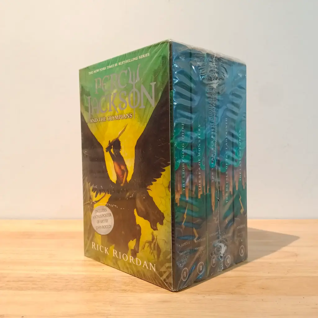 Percy Jackson and the Olympians Box Set (5 Books Set)