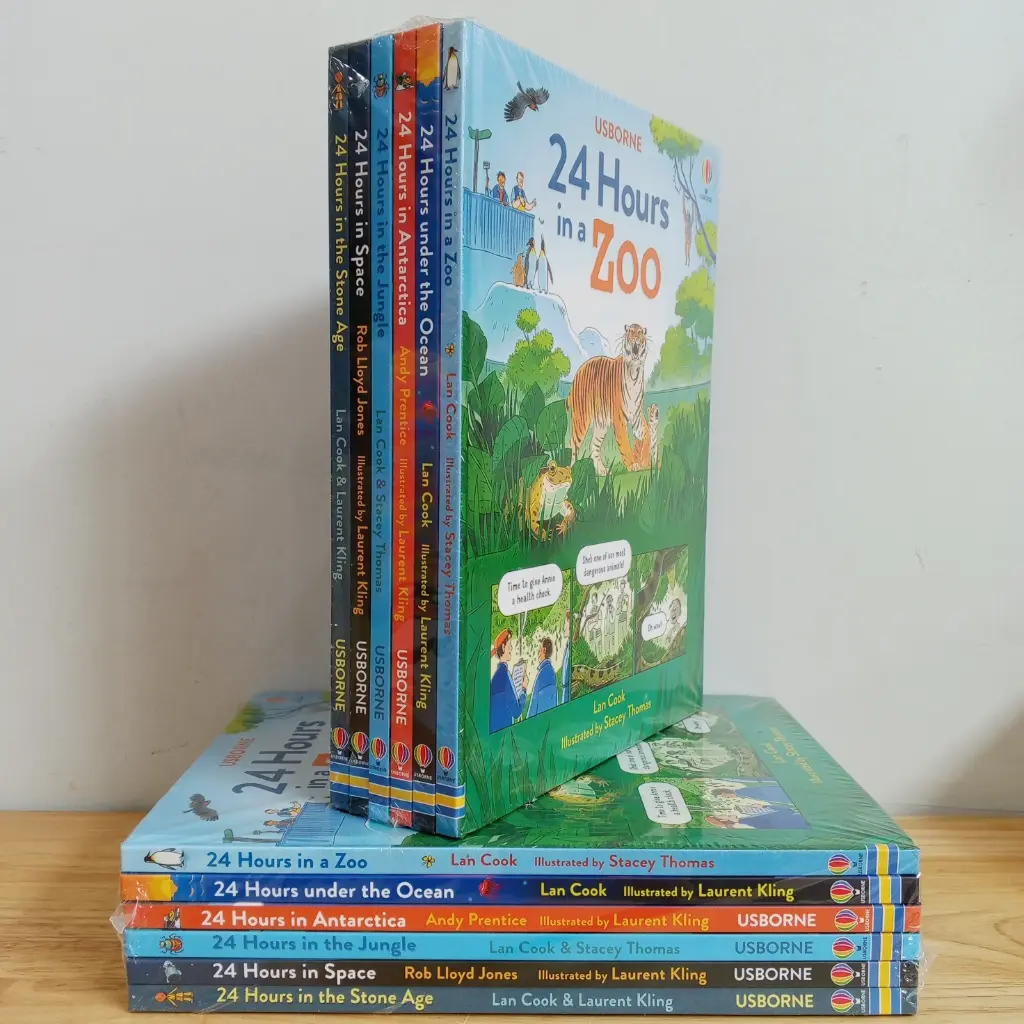 Usborne 24 Hours Series (6 Books Set)