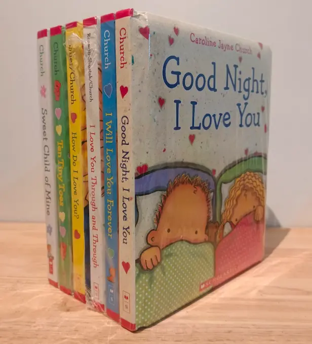 Caroline Jayne Church (6 Board Books Set)