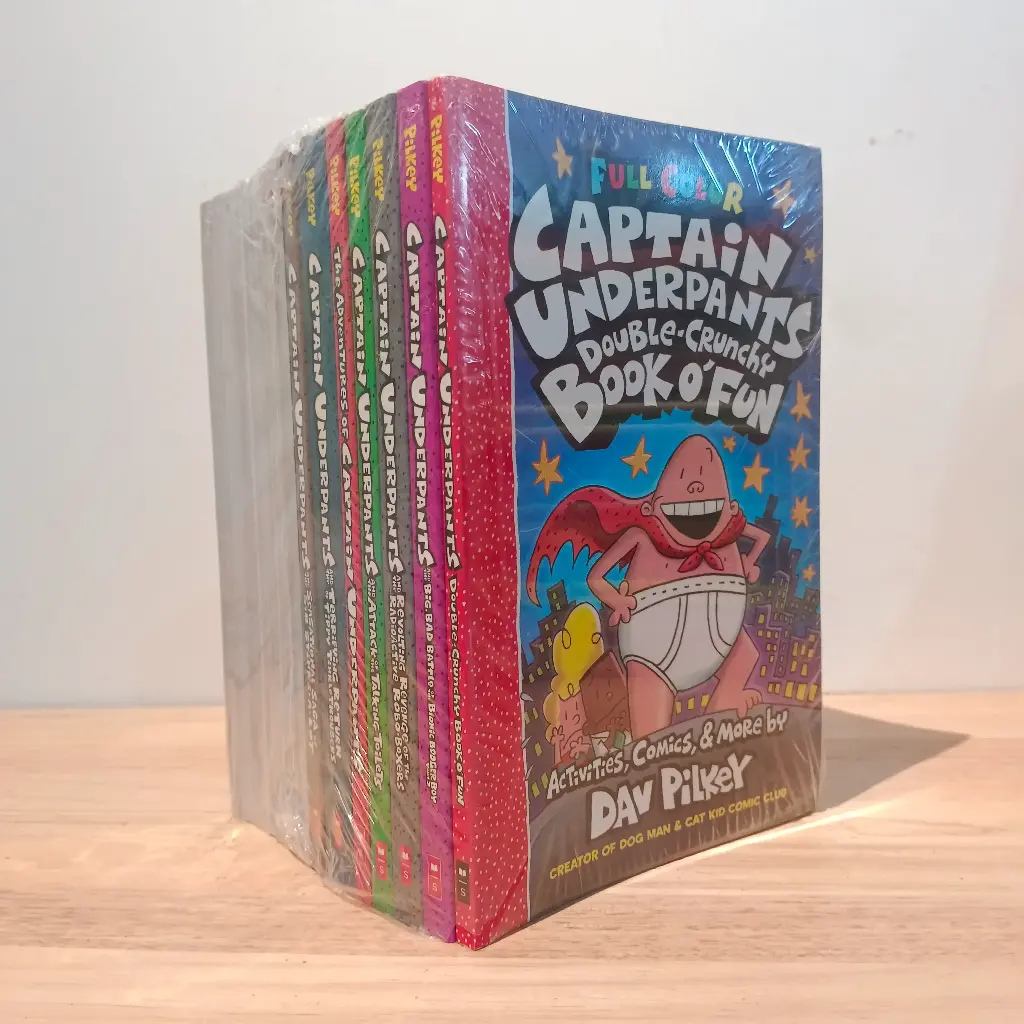 Captain Underpants (By Dav Pilkey) (14 Books Set)