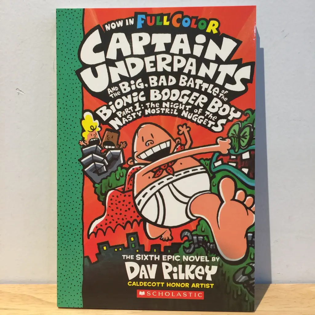 Captain Underpants and the Big Bad Battle of the Bionic Booger Boy Part 1