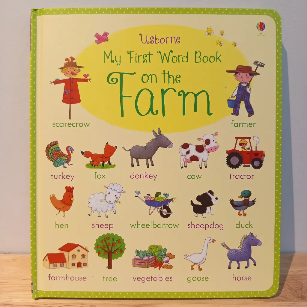 My First Word Book: On The Farm