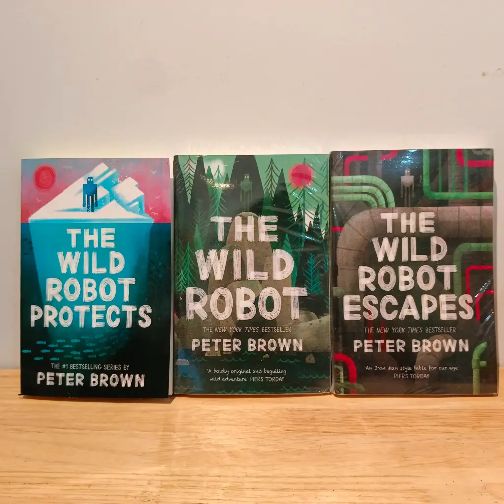The Wild Robot (3 Books Set)