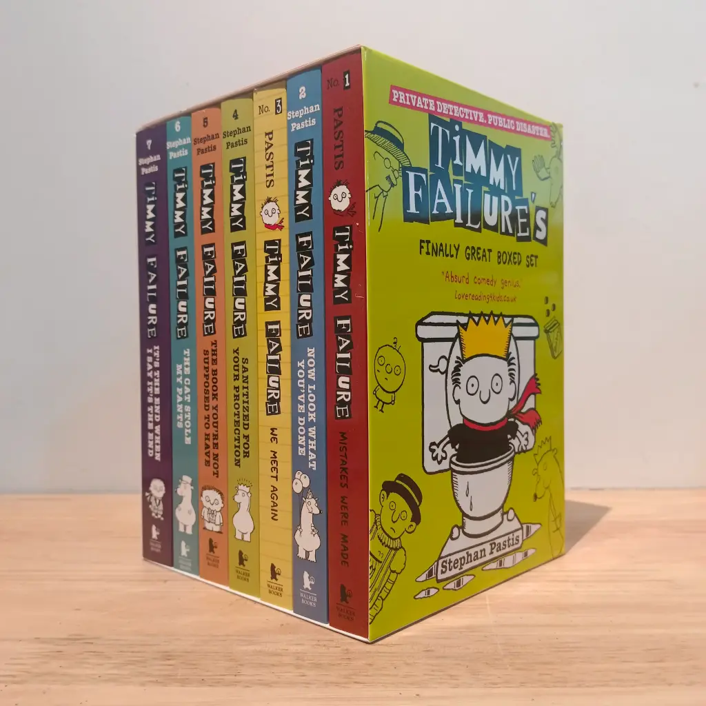 Timmy Failure Box Set (7 Books Set)