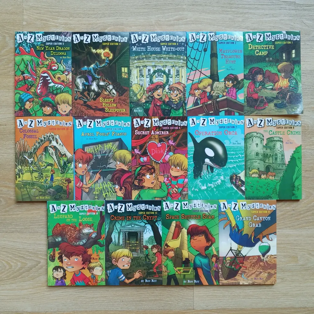 A to Z Mysteries (14 Books Set)