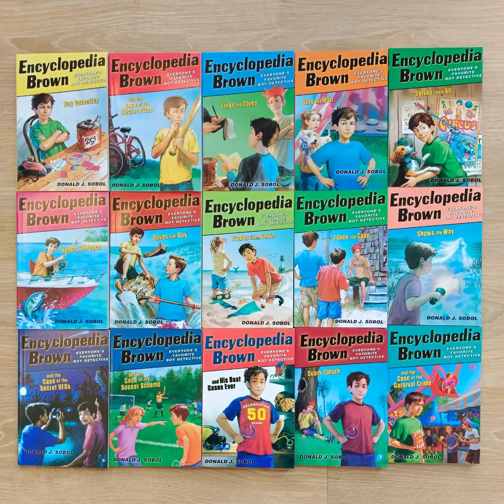 Encyclopedia Brown (15 Books Set)