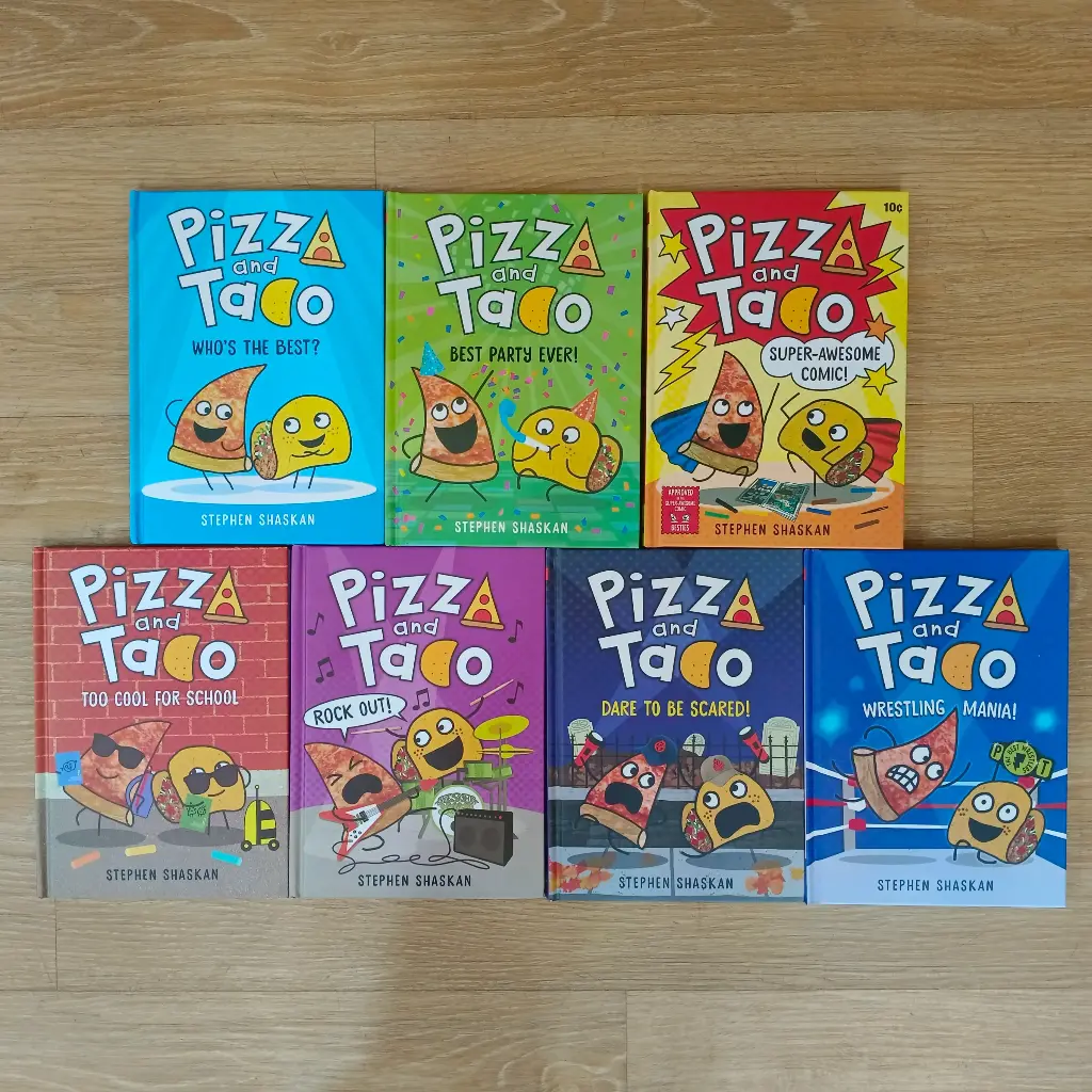 Pizza and Taco (7 Books Set)
