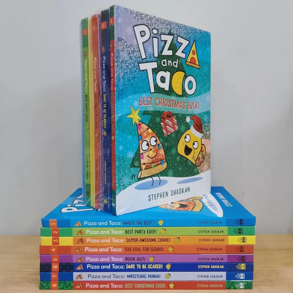 Pizza and Taco (8 Books Set)