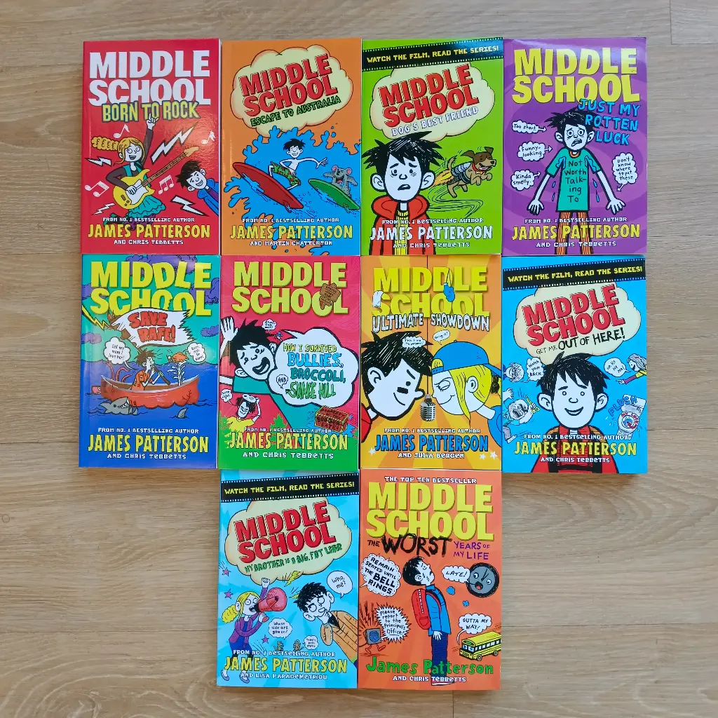 Middle School (10 Books Set)