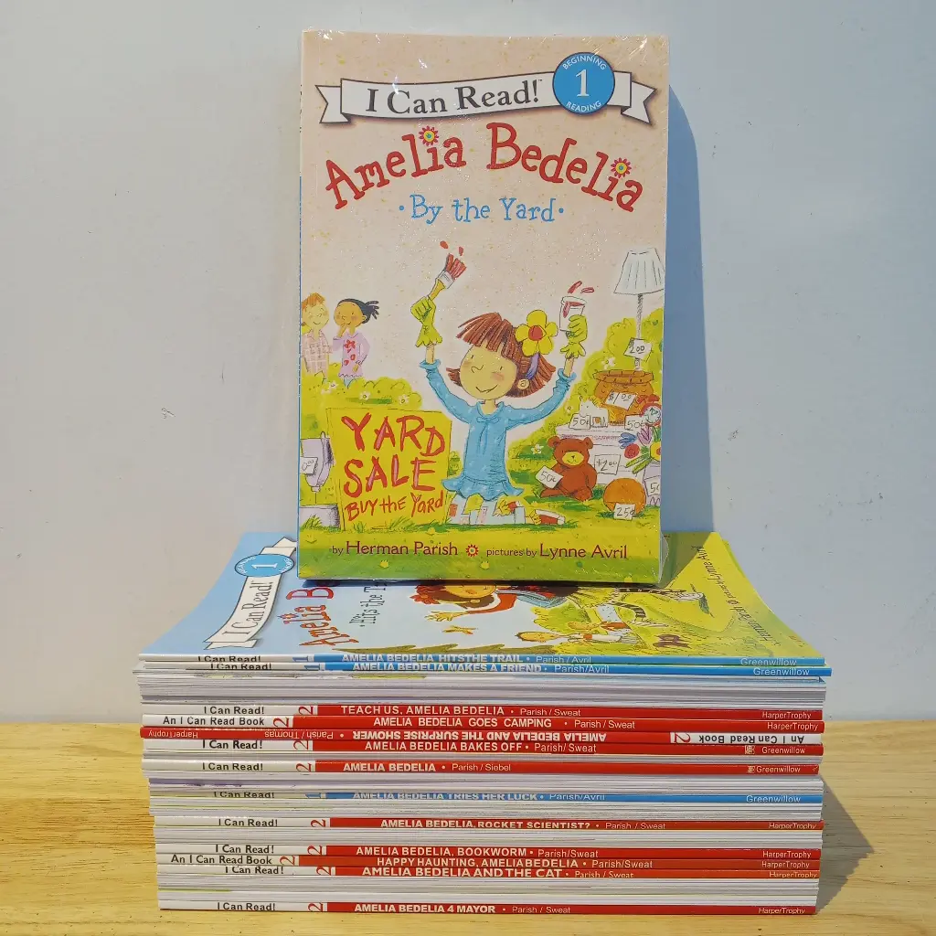I Can Read! 1+2: Amelia Bedelia (38 Books Set)