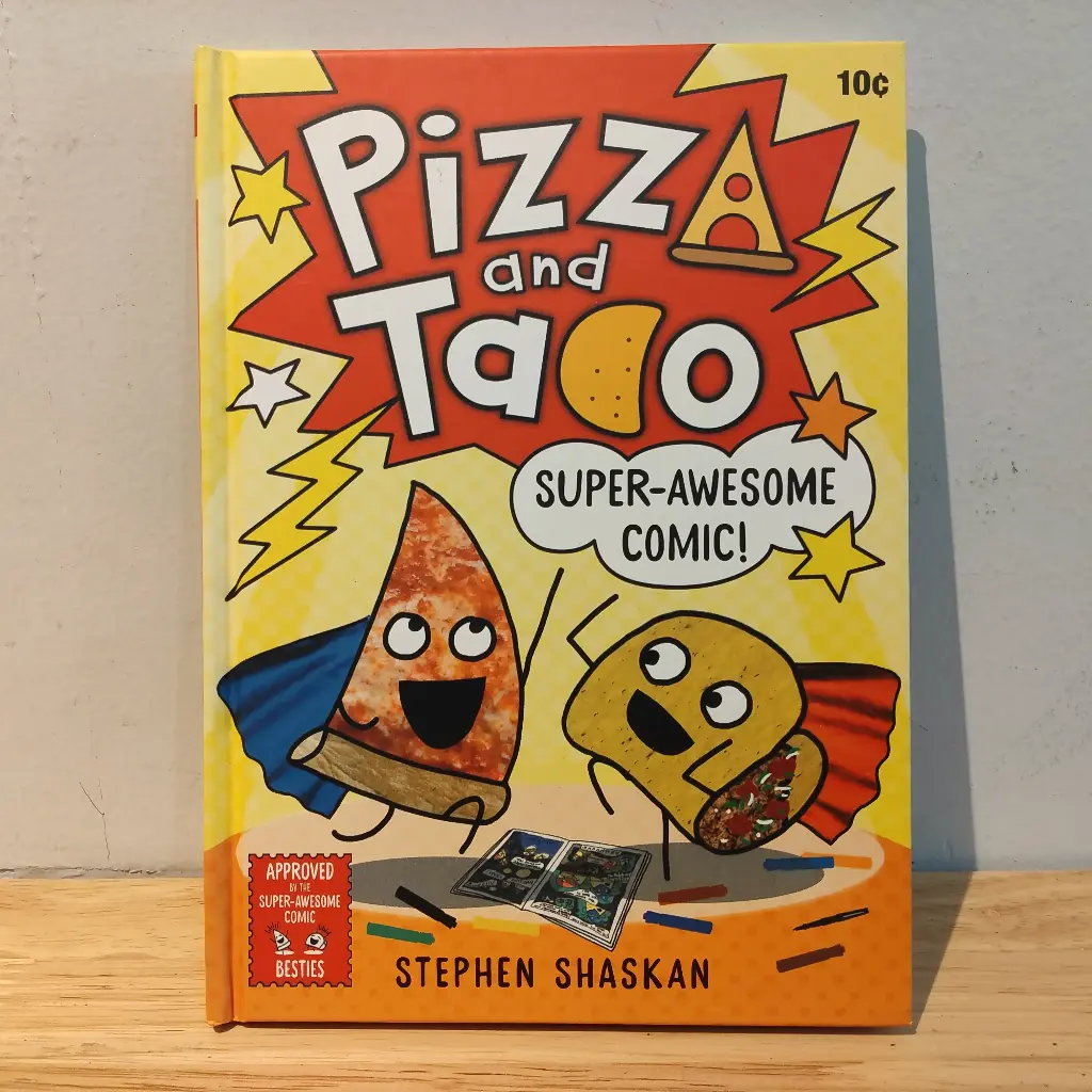 Pizza and Taco: Super-Awesome Comic!