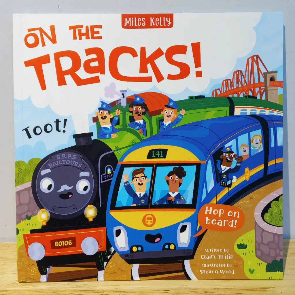 Miles Kelly Mighty Machines: On The Tracks!