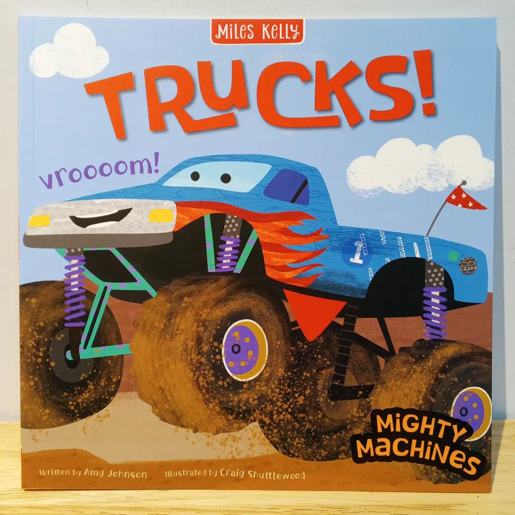 Miles Kelly Mighty Machines: Trucks!