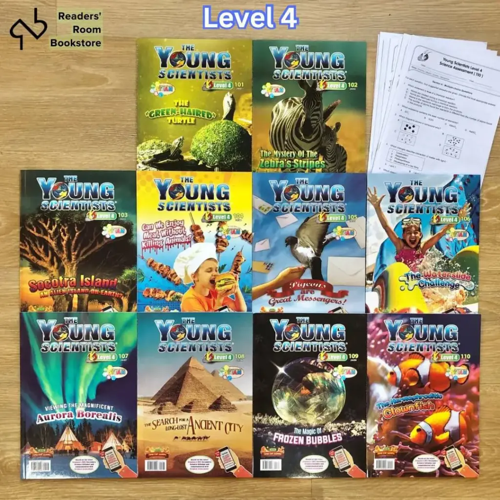 The Young Scientists: Level 4 (10 Books Set)