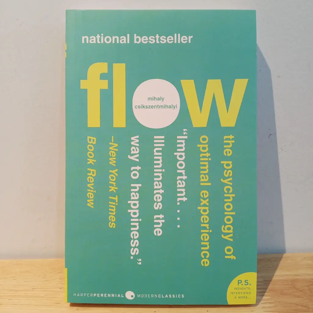 Flow the psychology of optimal experience - Mihaly Csikszentmihalyi (Imported Reprint)