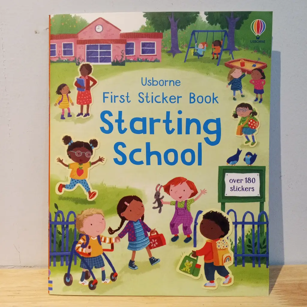 Usborne First Sticker Book: Starting School