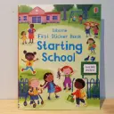 Usborne First Sticker Book: Starting School