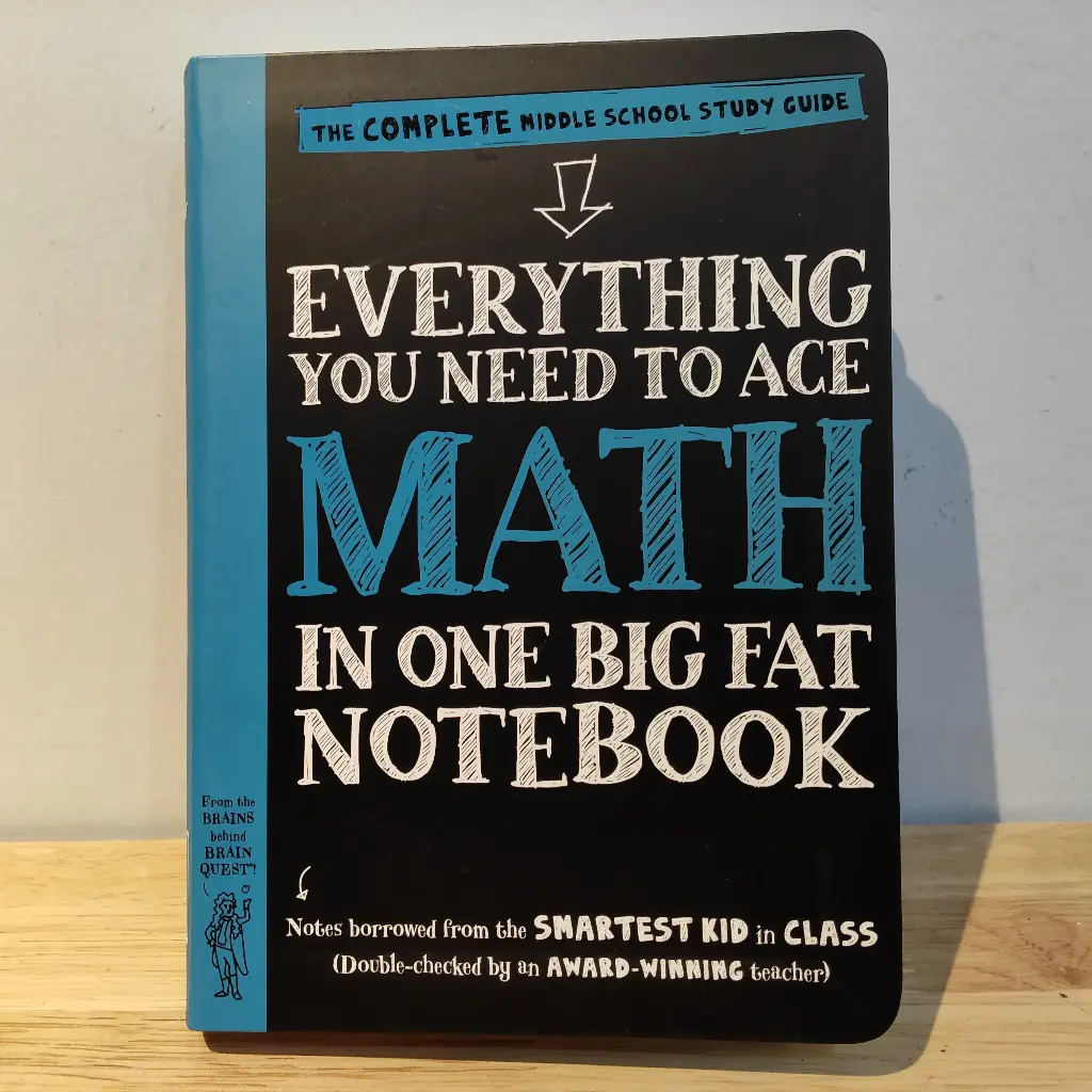 Everything You Need To Ace Math In One Big Fat Notebook