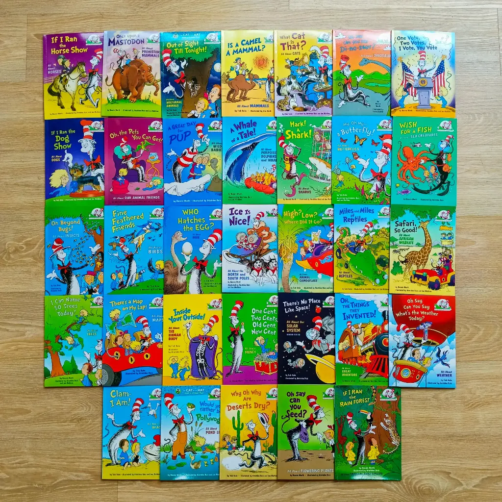 Dr Seues: The Cat in the Hat's Learning Library (33 Books Set)