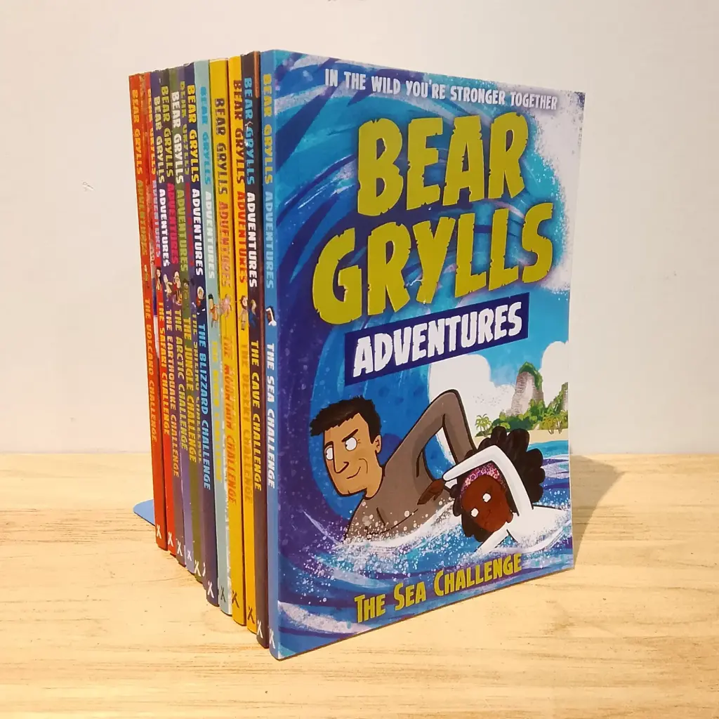 Bear Grylls Adventures (12 Books Set)