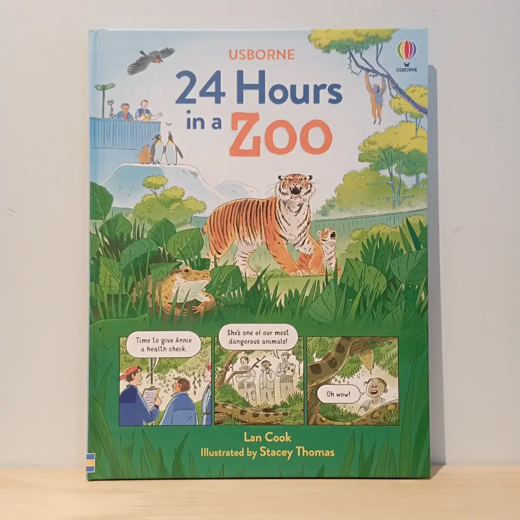 Usborne 24 Hours in a Zoo