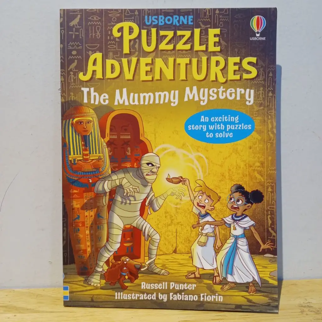 Usborne Puzzle Adventures: The Mummy Mystery
