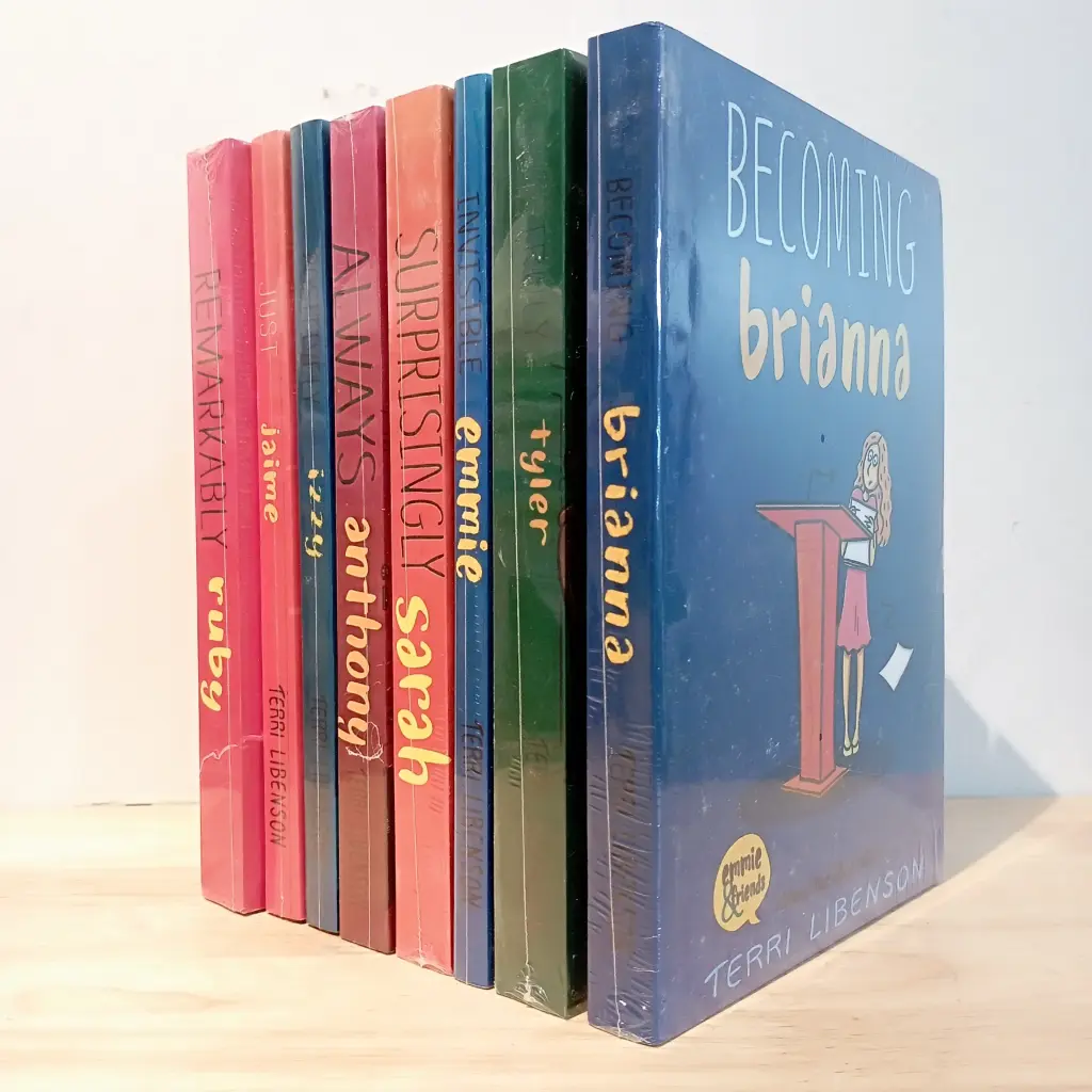 Emmie & Friends (Graphic Novels by Terri Libenson) (8 Books Set)