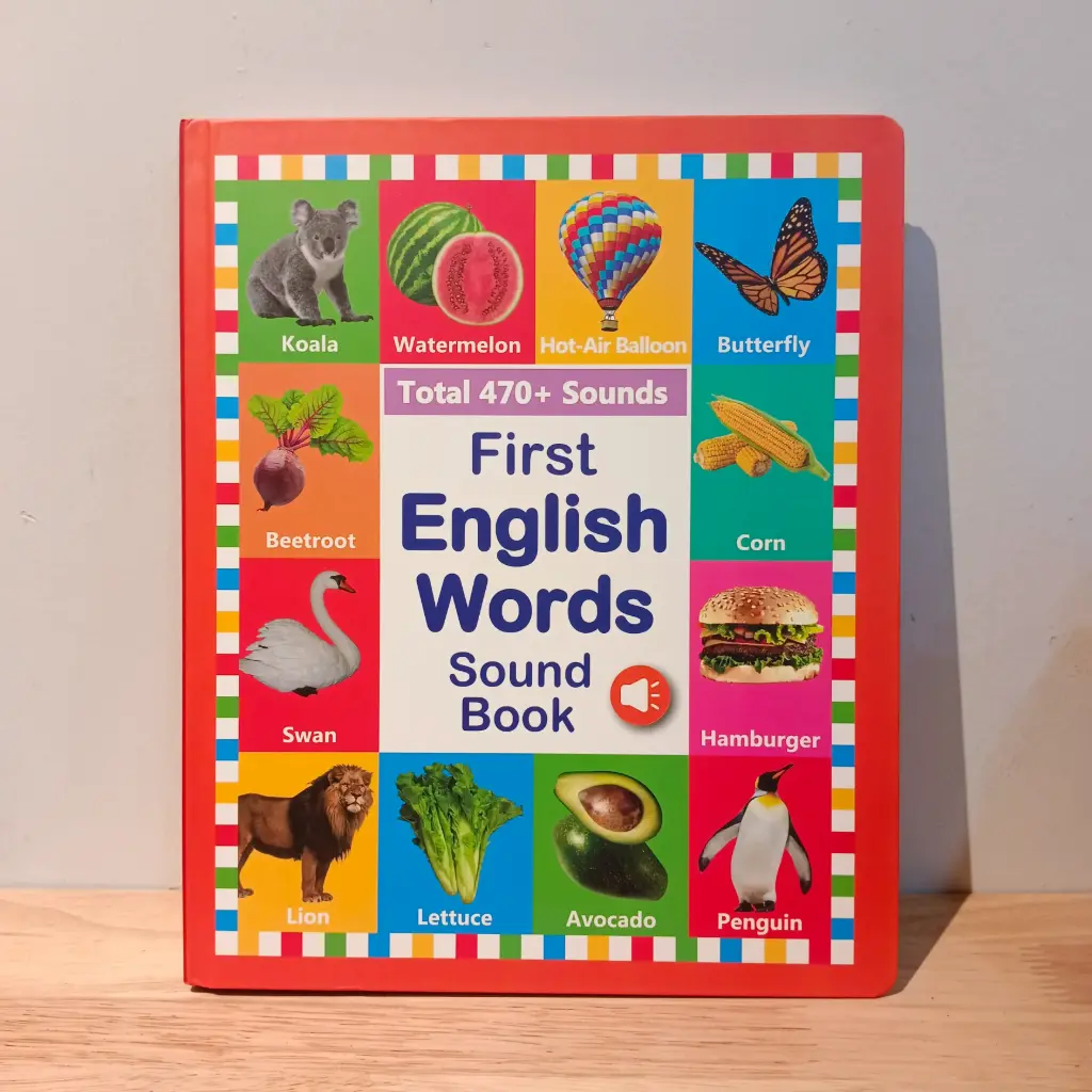 First English Words Sound Book