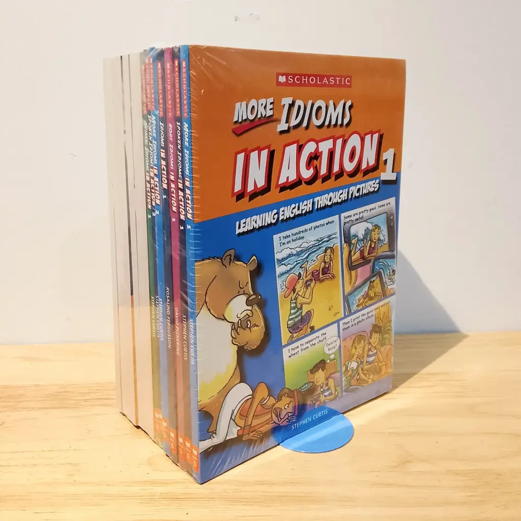 Scholastics Idioms in Action (14 Books Set)