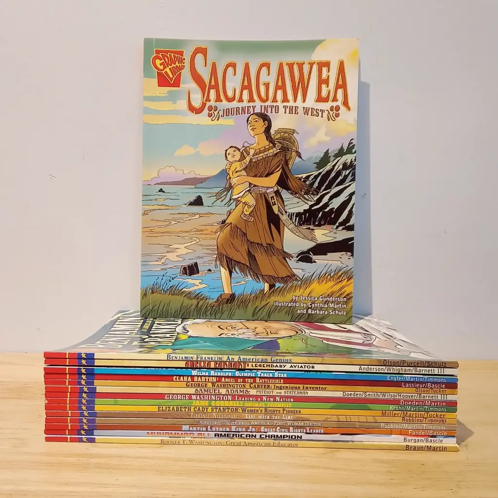 Graphic Library (Biographies) (15 Books Set)