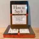 How to Say It - Rosalie Maggio (Imported Reprint)