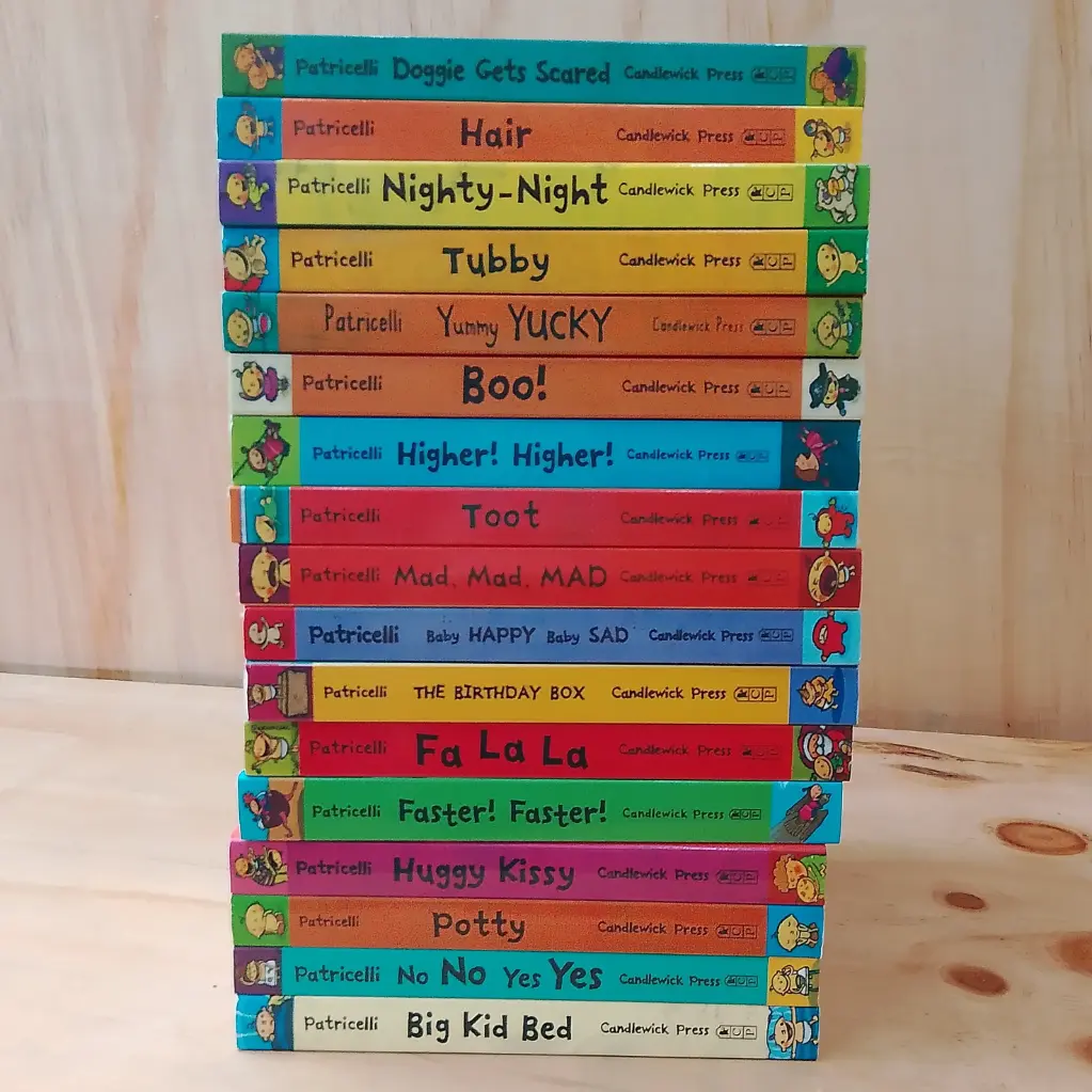 Board Books by Leslie Patricelli (22 Books Set)