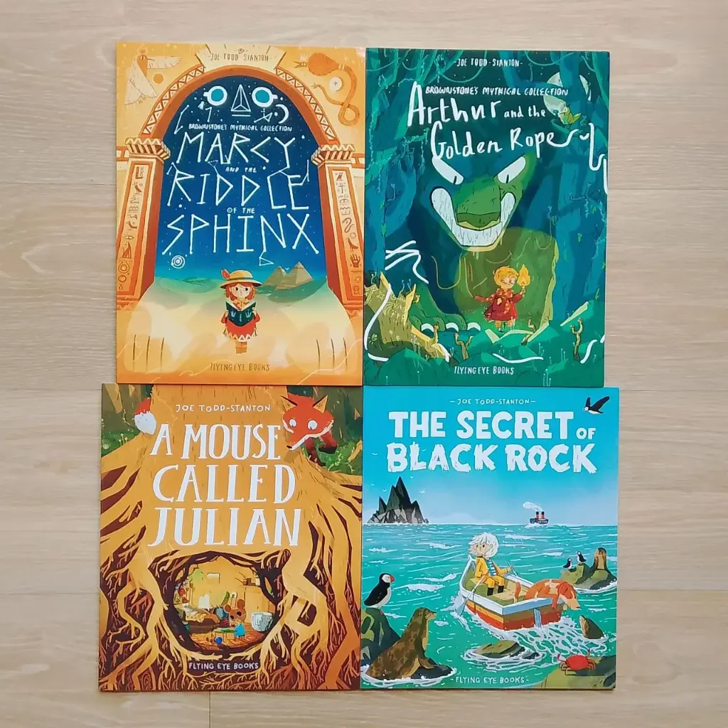 A Mouse Called Julian & 3 Other Comics (4 Books)