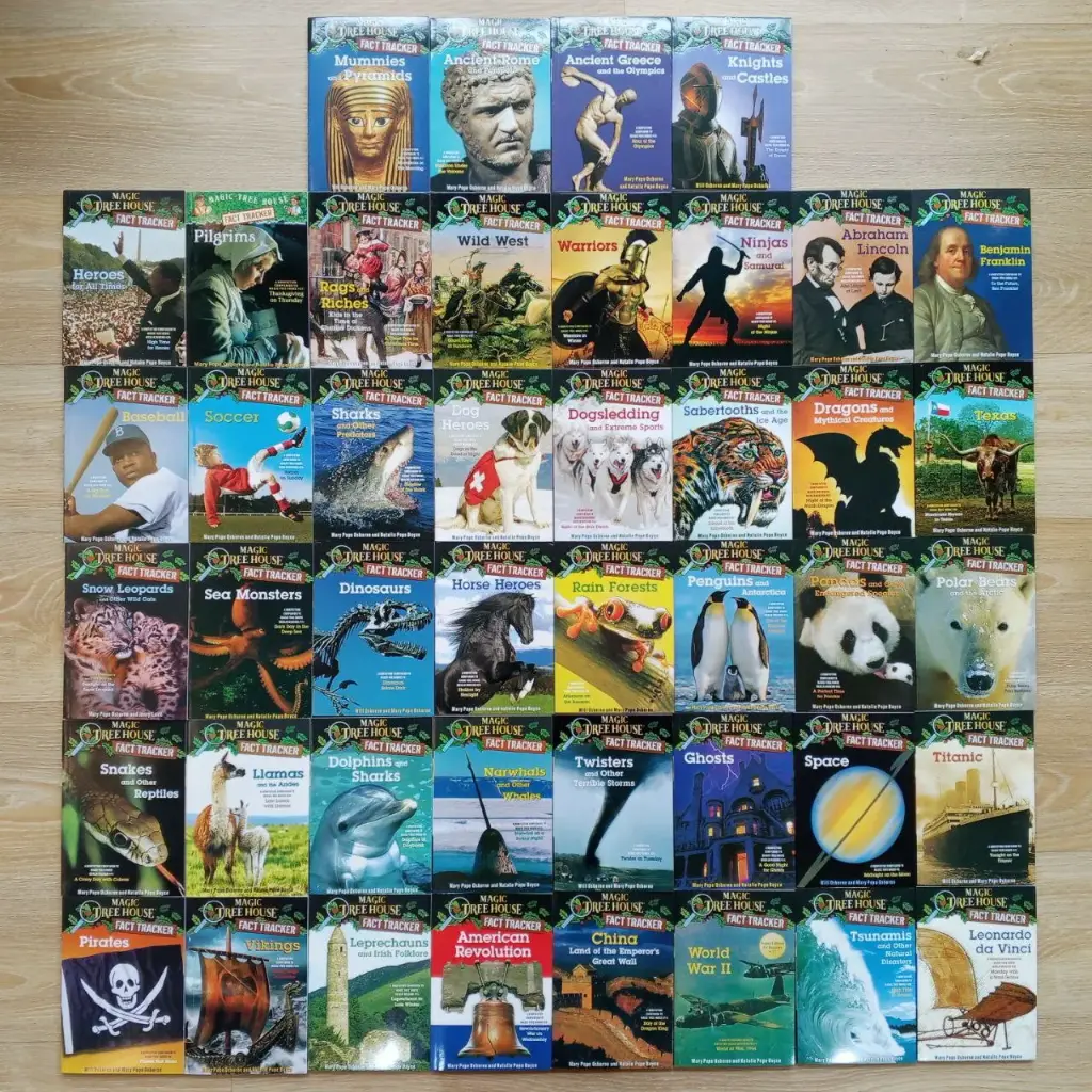 Magic Tree House Fact Tracker (44 Books Set)