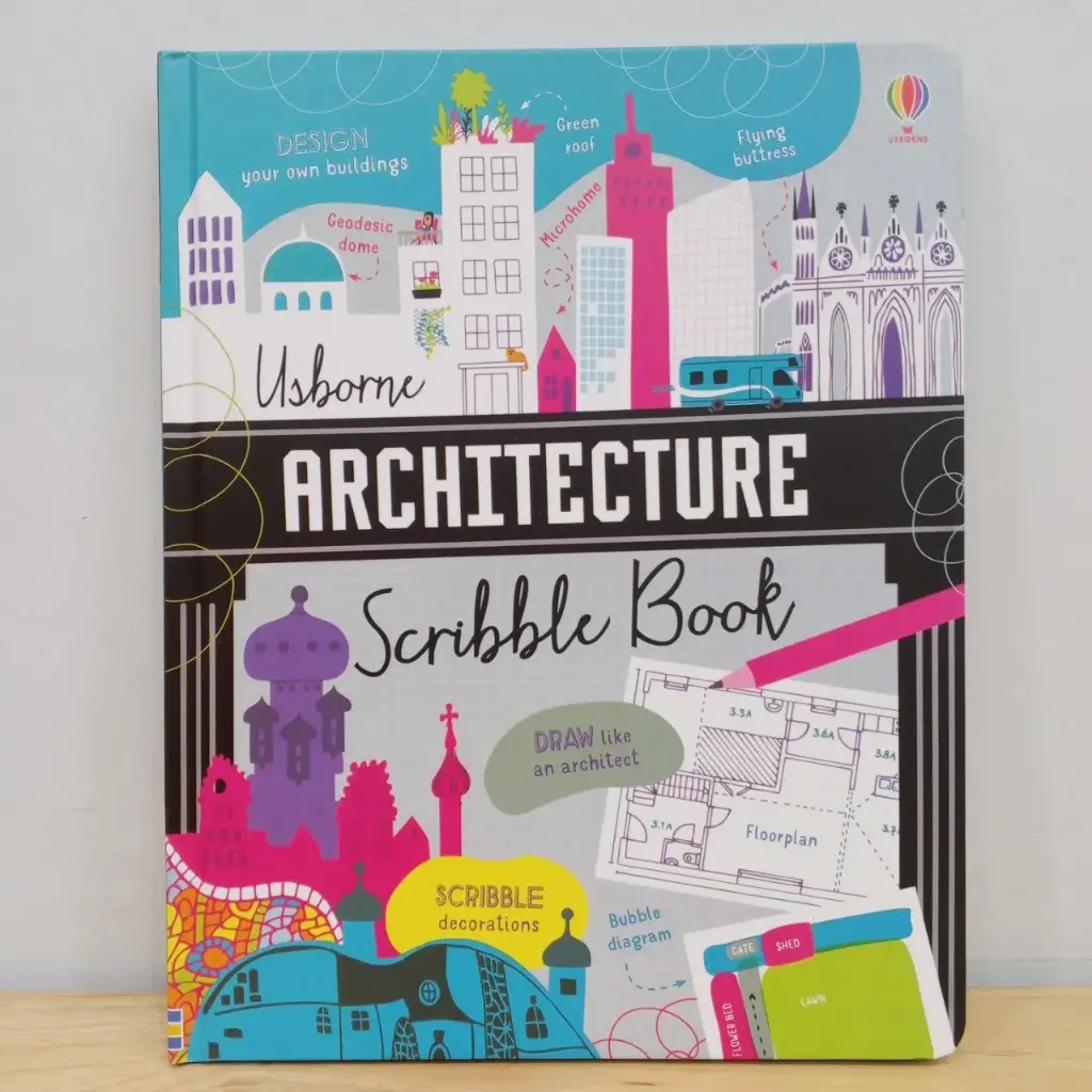 Usborne Stem Scribble Book: Architecture