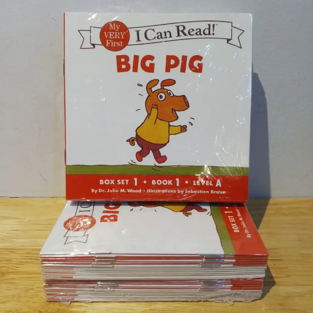I Can Read! My Very First: Big Pig (Red) (12 Books Set)