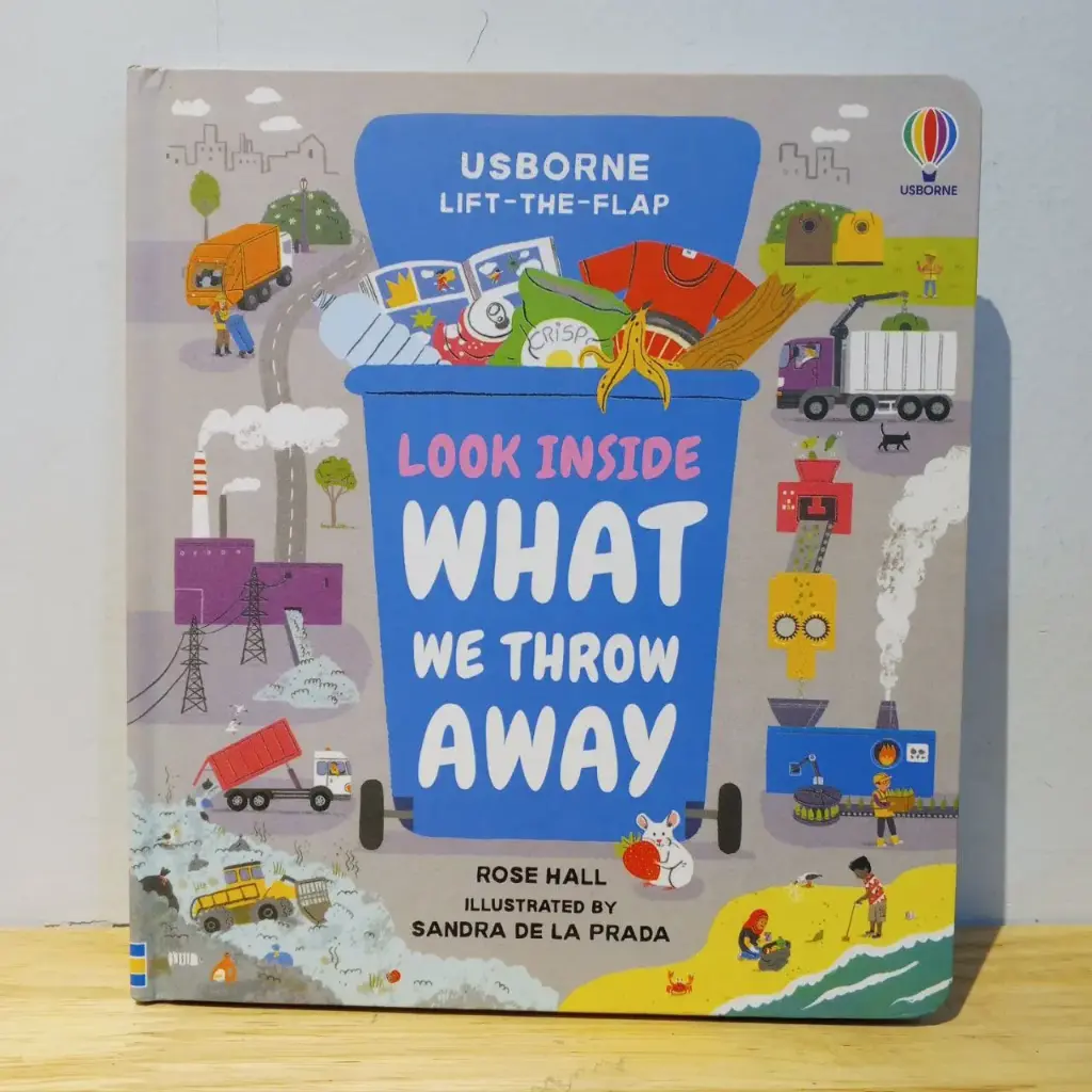 Usborne Look Inside What We Throw Away