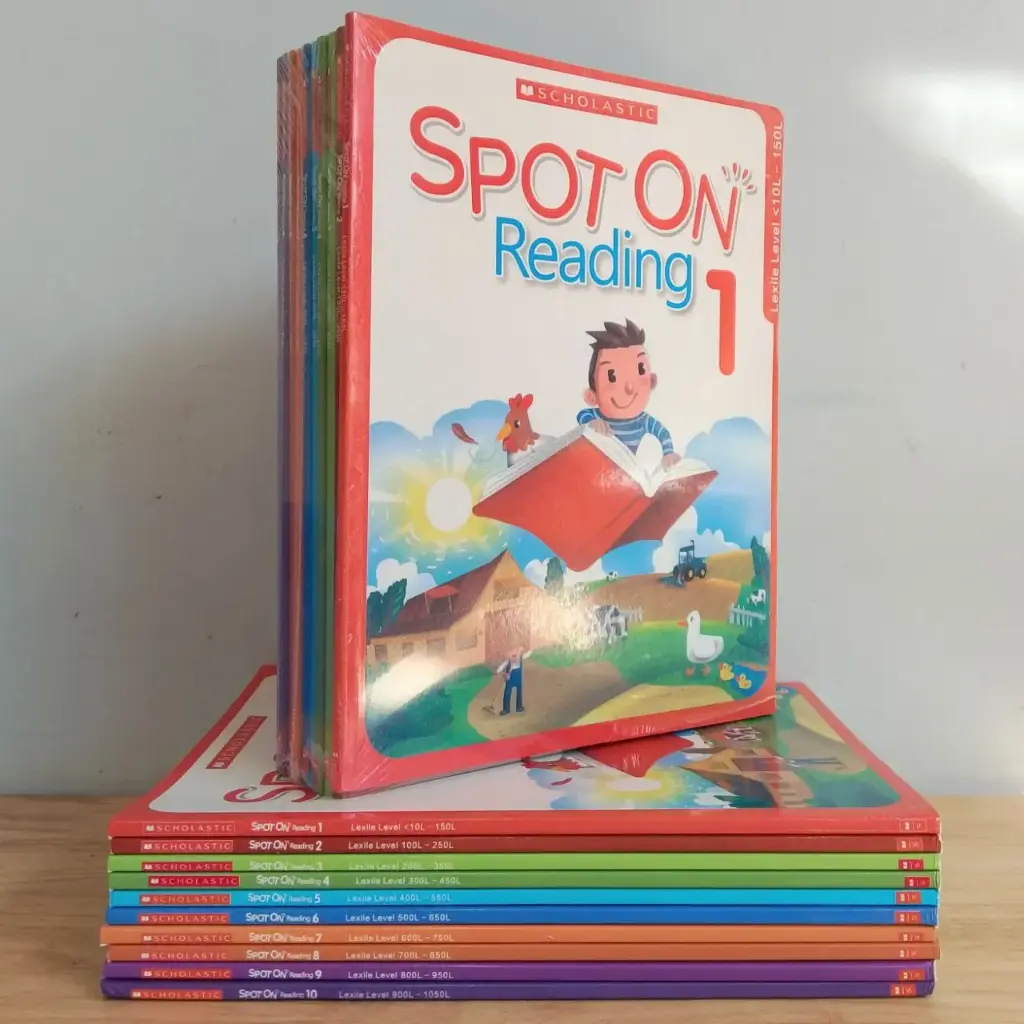 Scholastic Spot On Reading (10 Books Set)