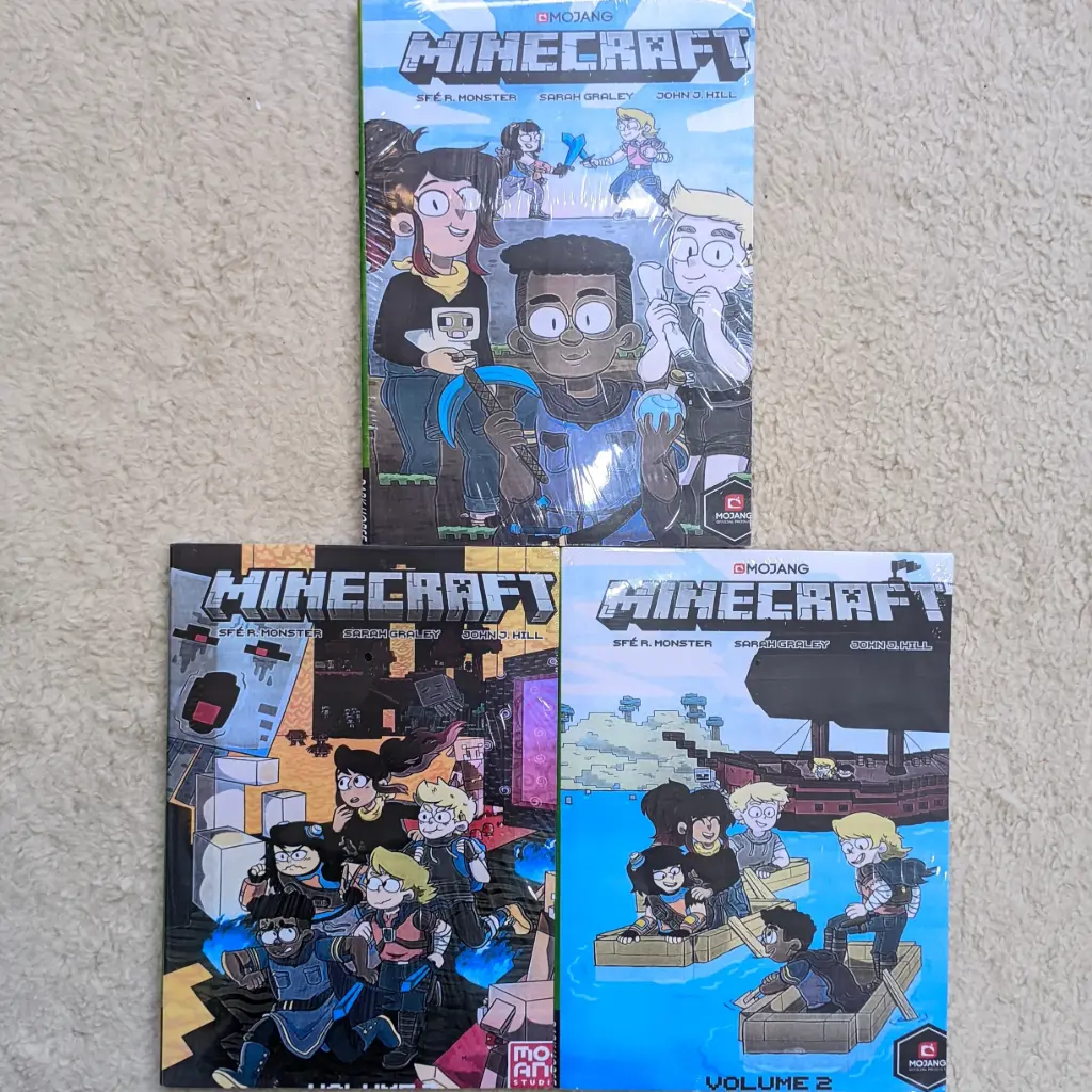 Minecraft (3 Books Set)