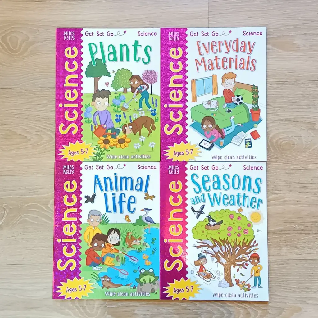 Get Set Go Science: Wipe-Clean activities (4 Books) Set