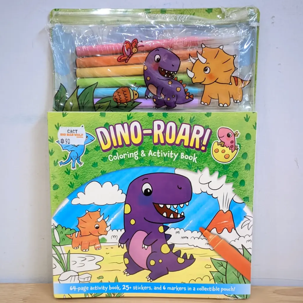 Dino-Roar! Coloring & Activity Book