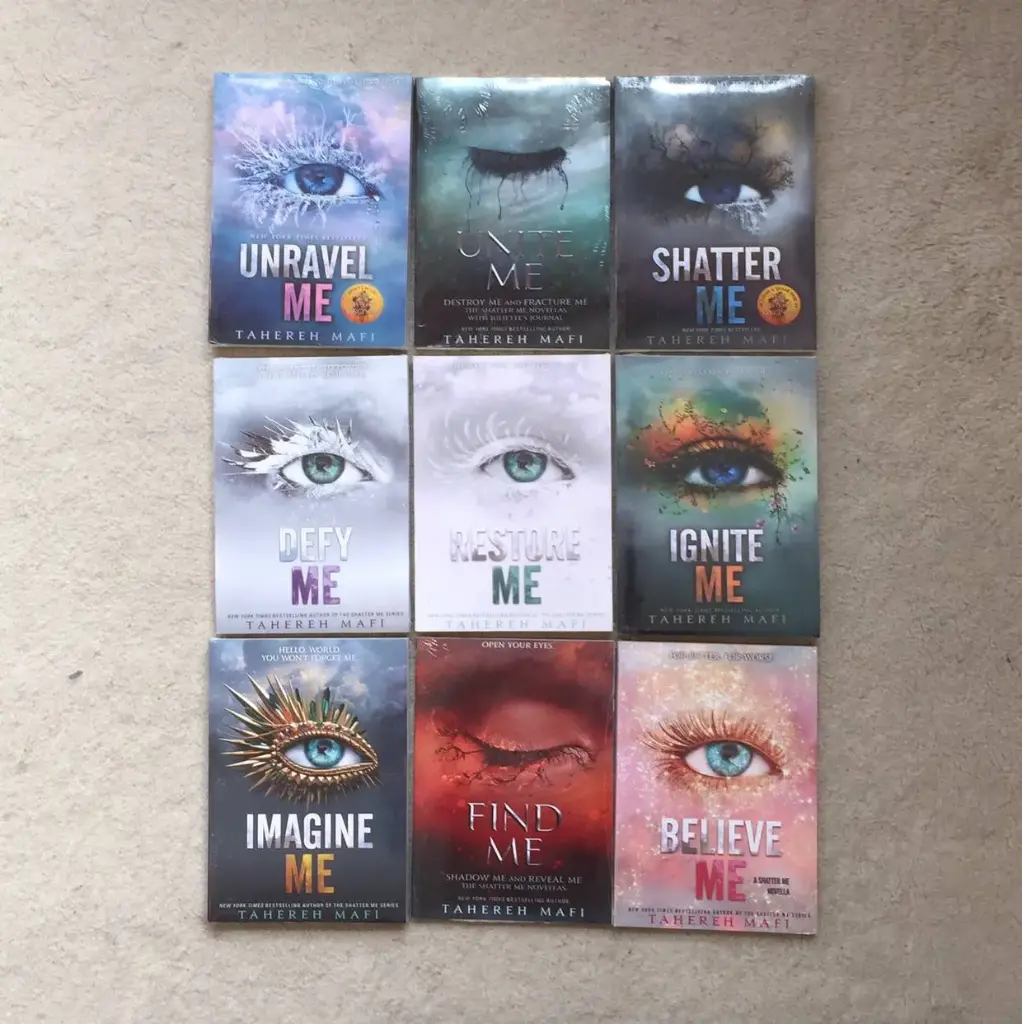 Shatter Me Series (9 Books Set)