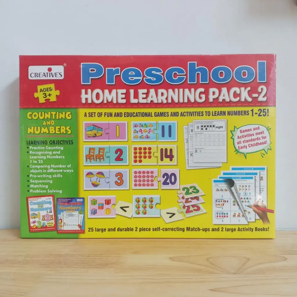 Preschool Home Learning Pack-2 : Numbers